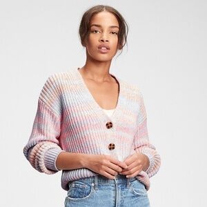 Gap Pastel Rainbow Cardigan Excellent Condition